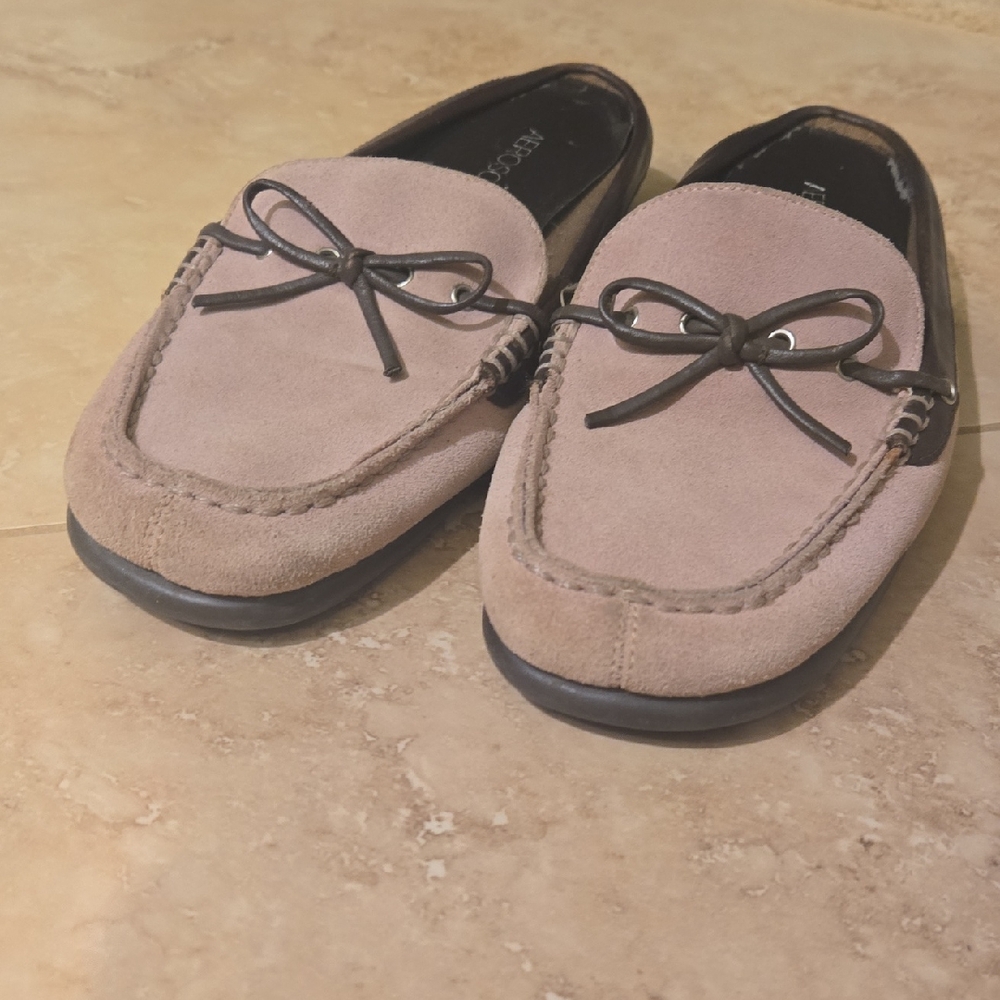 AEROSOLES Women's Light Pink Loafers